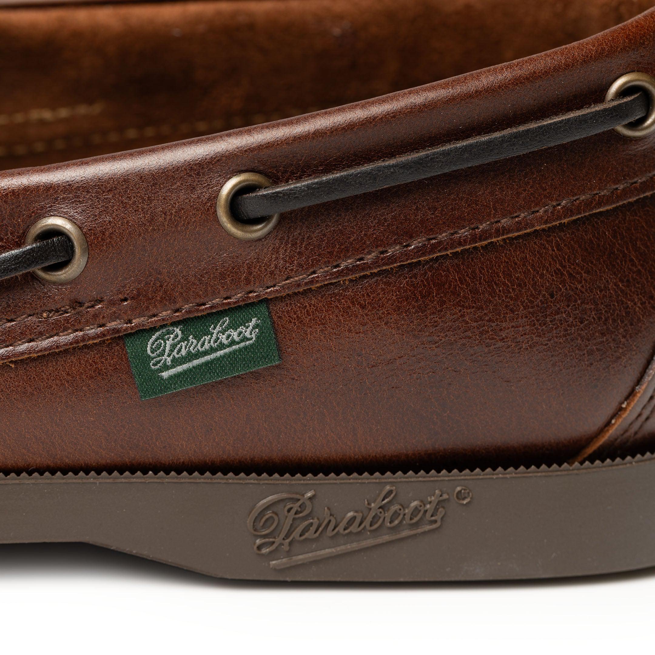 Paraboot Barth Deck Shoe Marron/America-Shoes-Clutch Cafe