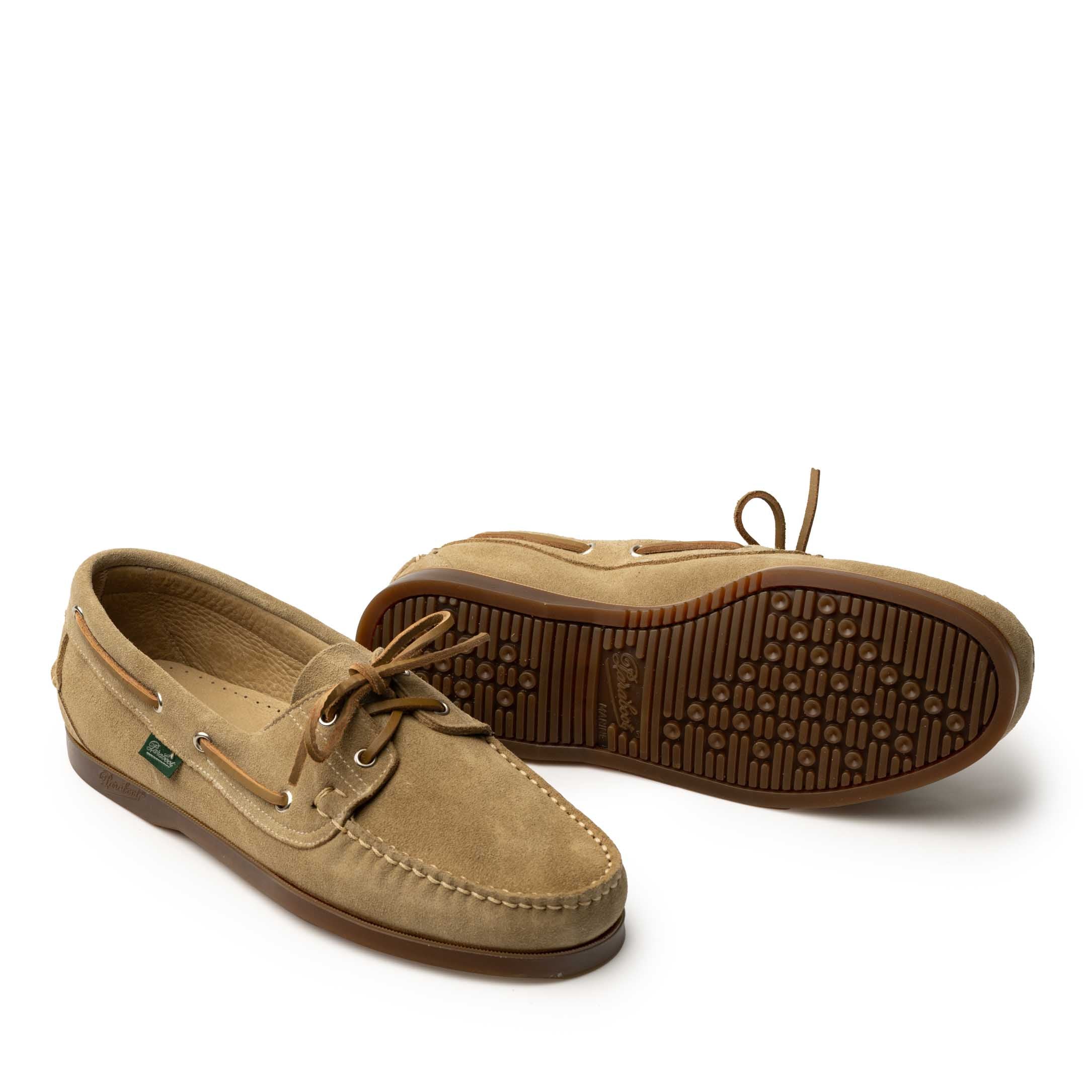 Paraboot Barth Deck Shoe Miel Vel Sand – Clutch Cafe