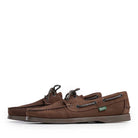 Paraboot Barth Taurillon Nubuck Deck Shoe Chocolat-Shoes-Clutch Cafe