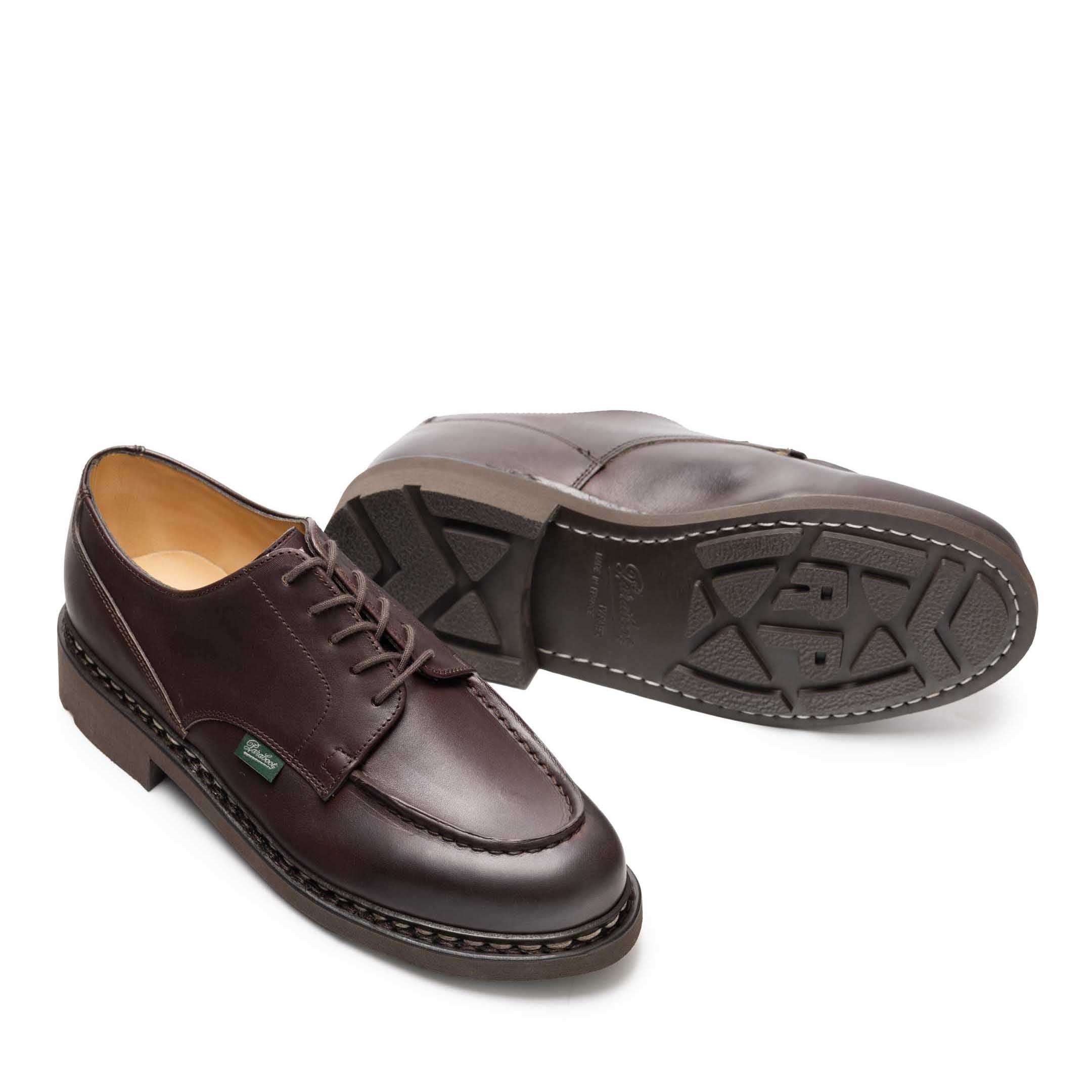 Paraboot Chambord Tex Marron Lis Cafe – Clutch Cafe