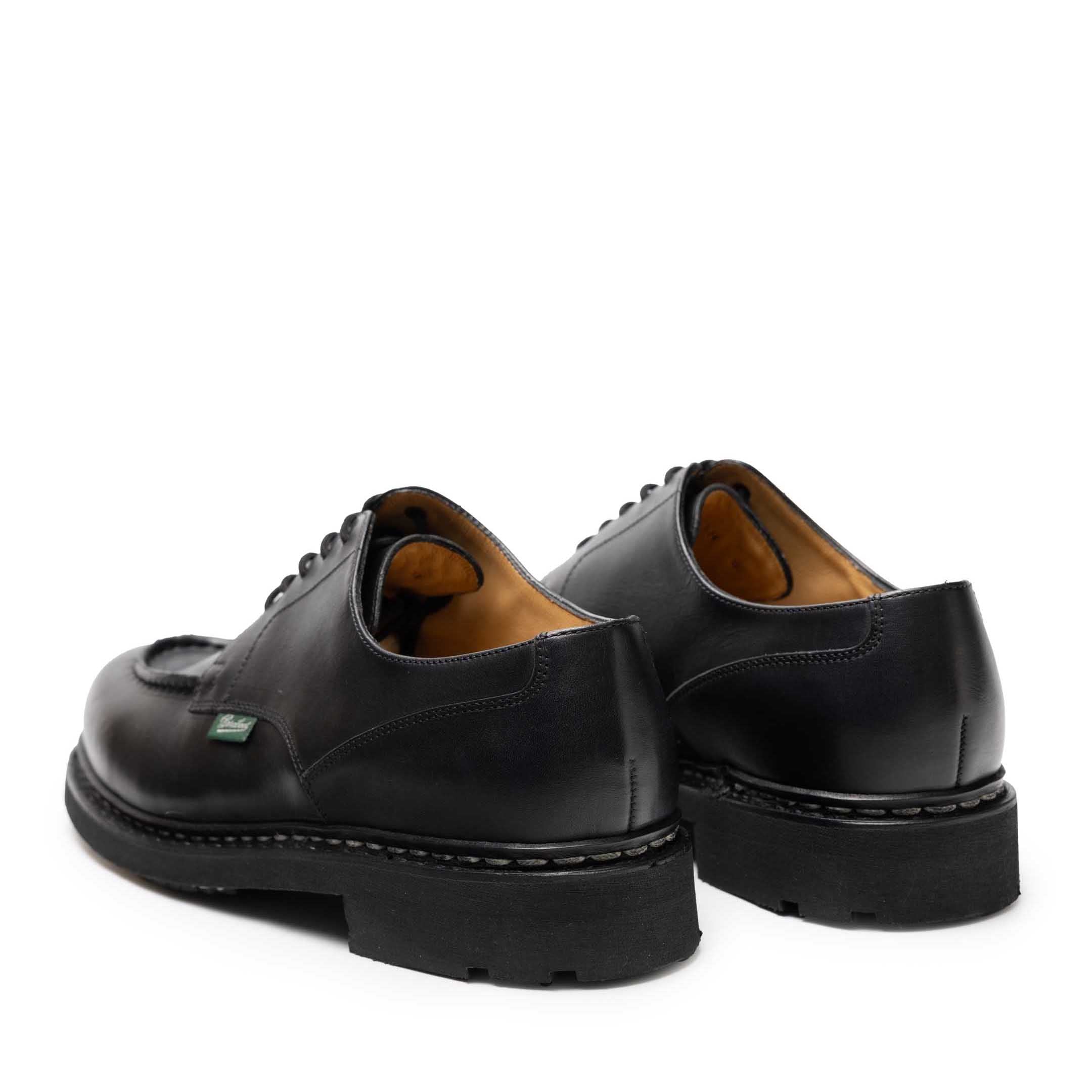 Paraboot Chambord Tex Noire-Lis Noir-Shoes-Clutch Cafe