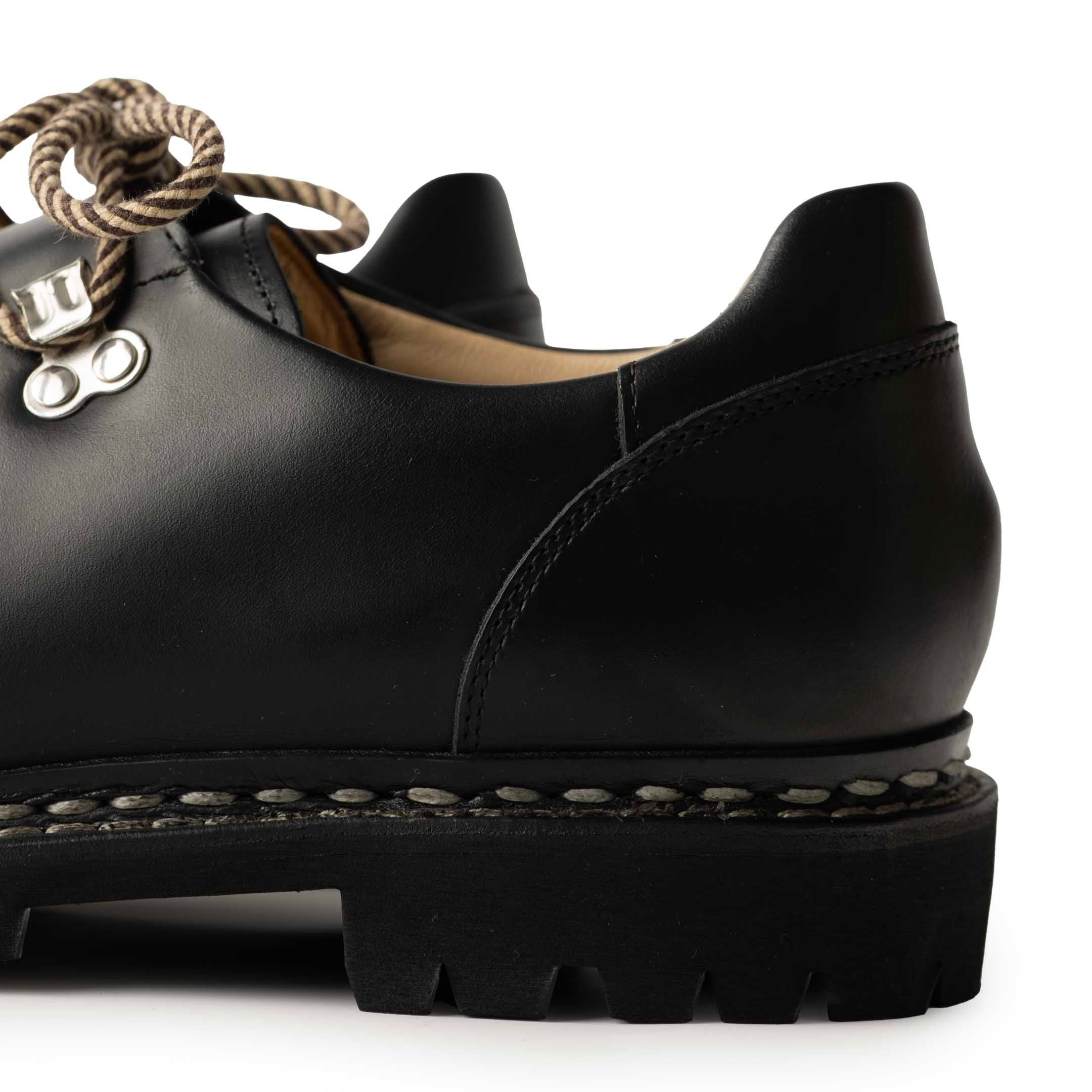 Paraboot Clusaz Jannu Noire Lis Noir-Shoe-Clutch Cafe