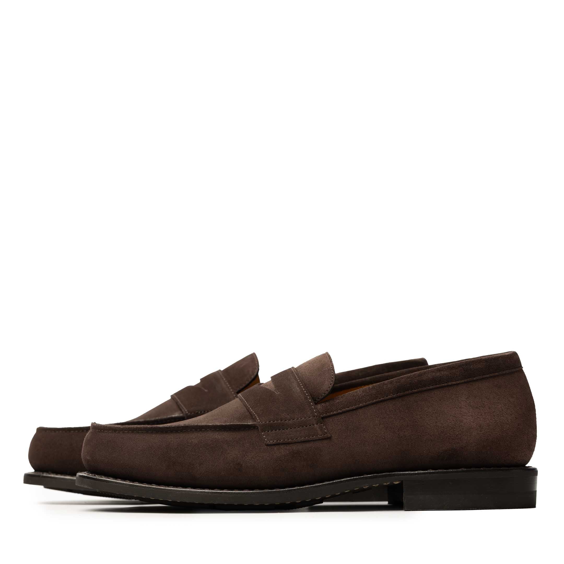 Paraboot Dax Loafer Marron Vel-Congo-Shoe-Clutch Cafe