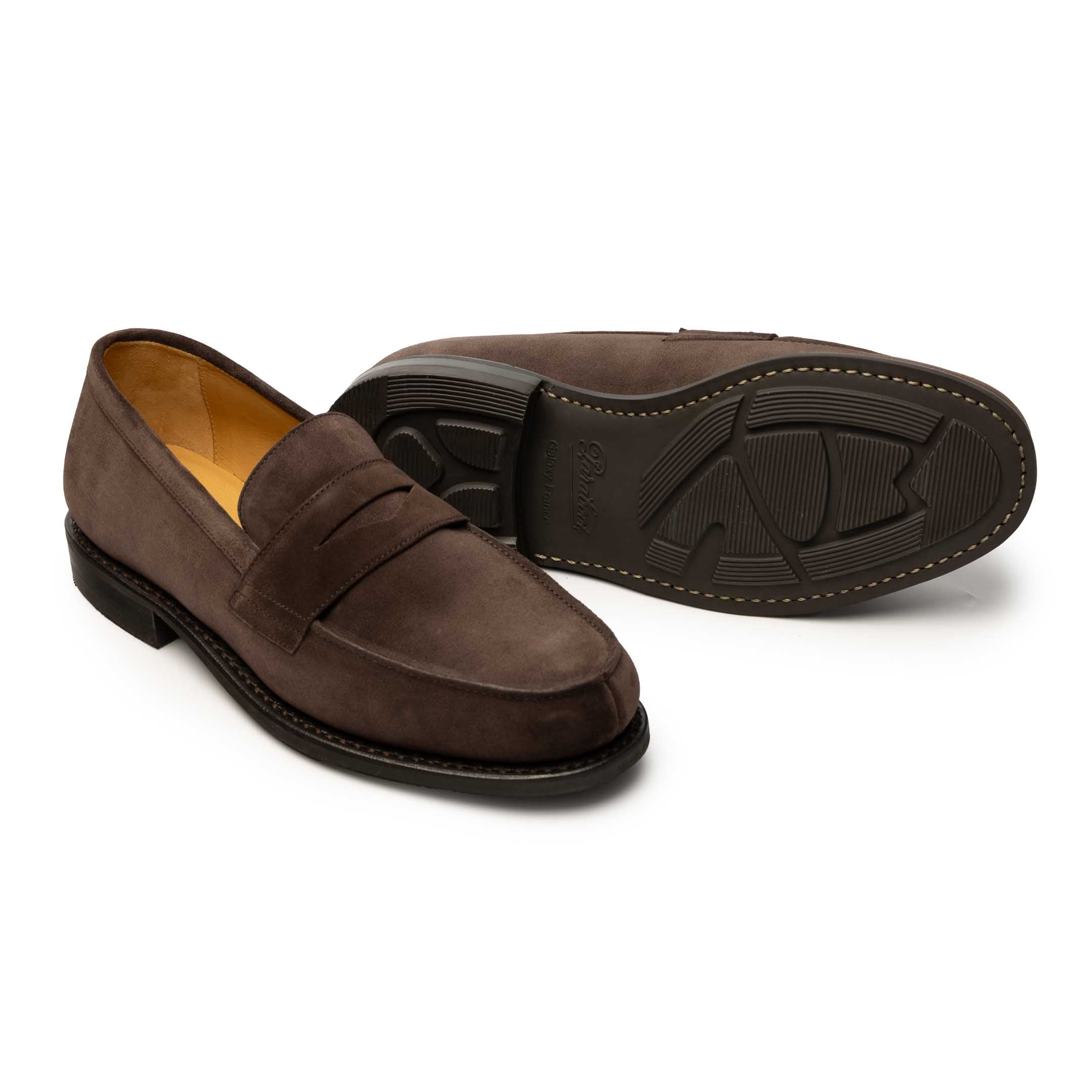 Paraboot Dax Loafer Marron Vel-Congo – Clutch Cafe