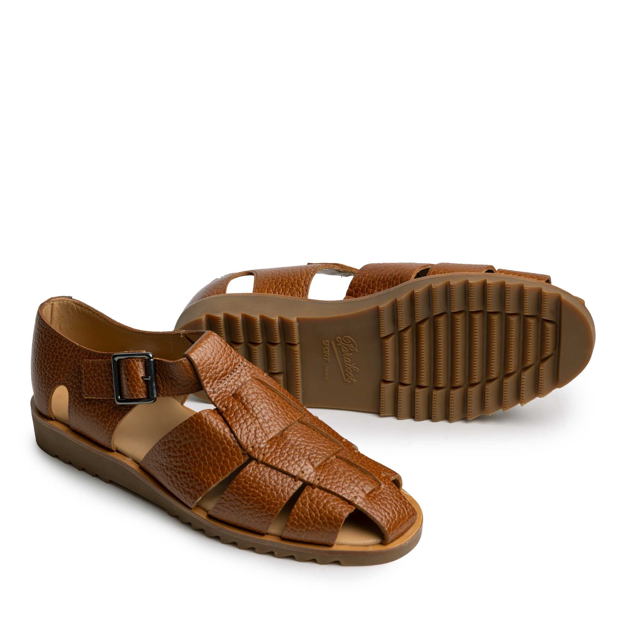 Paraboot Pacific Miel GR-Gold-shoes-Clutch Cafe