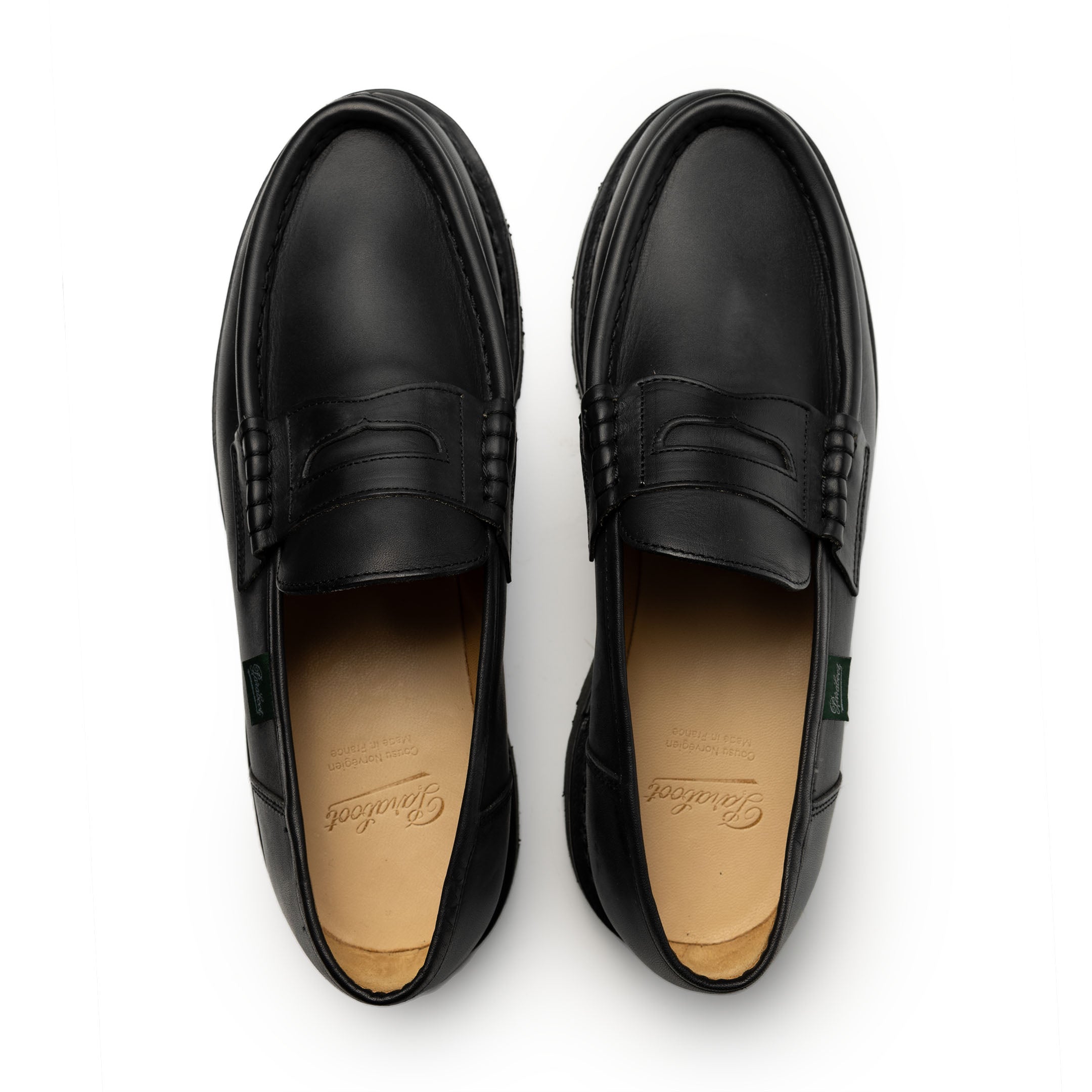 Paraboot Reims Loafers Noir – Clutch Cafe