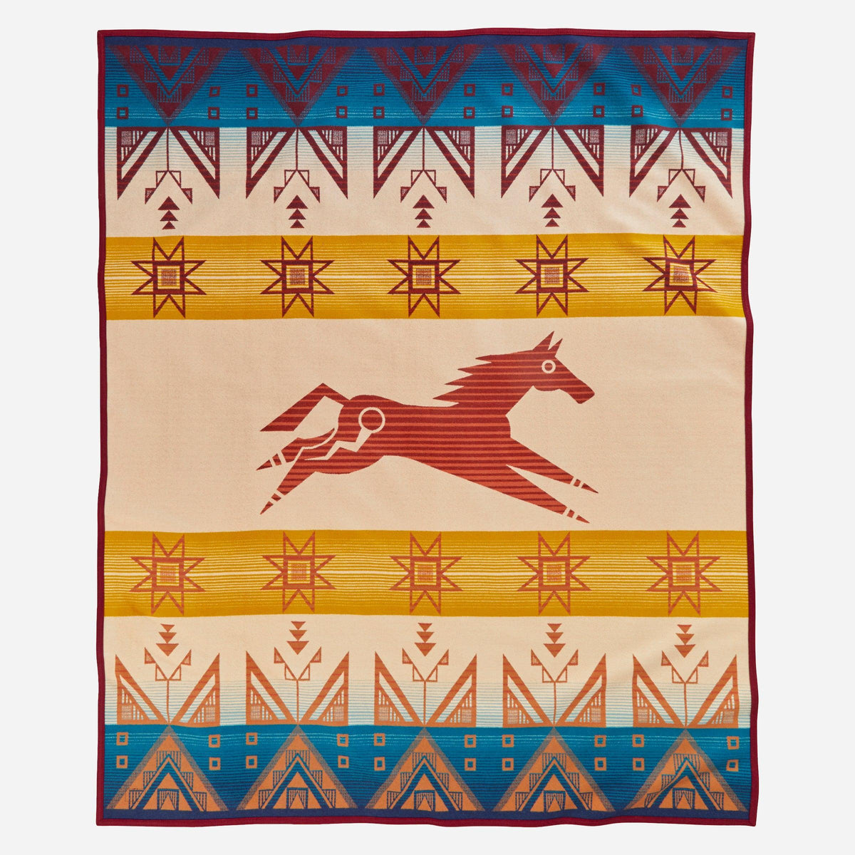 Pendelton American Indian College Fund Blanket Unity-Blanket-Clutch Cafe