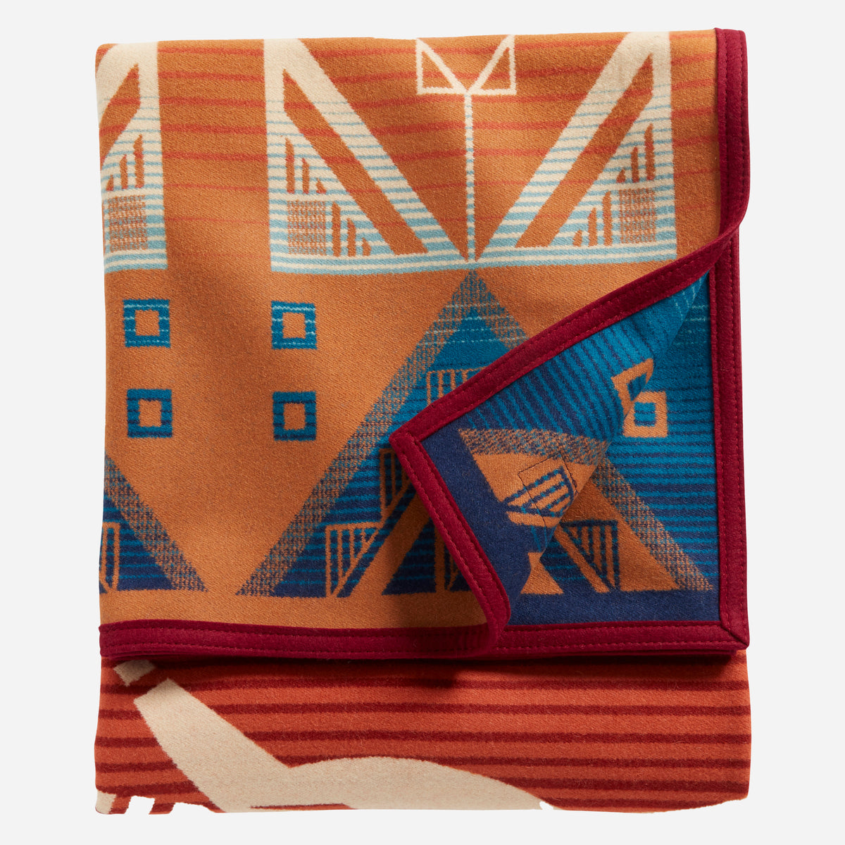 Pendelton American Indian College Fund Blanket Unity-Blanket-Clutch Cafe