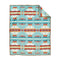 Pendleton Chief Joseph Jacquard Robe Blanket Aqua-Blanket-Clutch Cafe