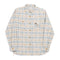 Pherrow's 24W-750 Check Work Shirt Beige-Shirt-Clutch Cafe