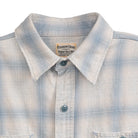 Pherrow's 731SN-UW Cotton Flannel Shirt Blue-Shirt-Clutch Cafe