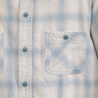 Pherrow's 731SN-UW Cotton Flannel Shirt Blue-Shirt-Clutch Cafe