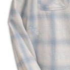 Pherrow's 731SN-UW Cotton Flannel Shirt Blue-Shirt-Clutch Cafe