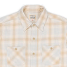 Pherrow's 731SN-UW Cotton Flannel Shirt Grey-Shirt-Clutch Cafe
