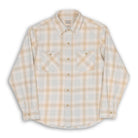 Pherrow's 731SN-UW Cotton Flannel Shirt Grey-Shirt-Clutch Cafe