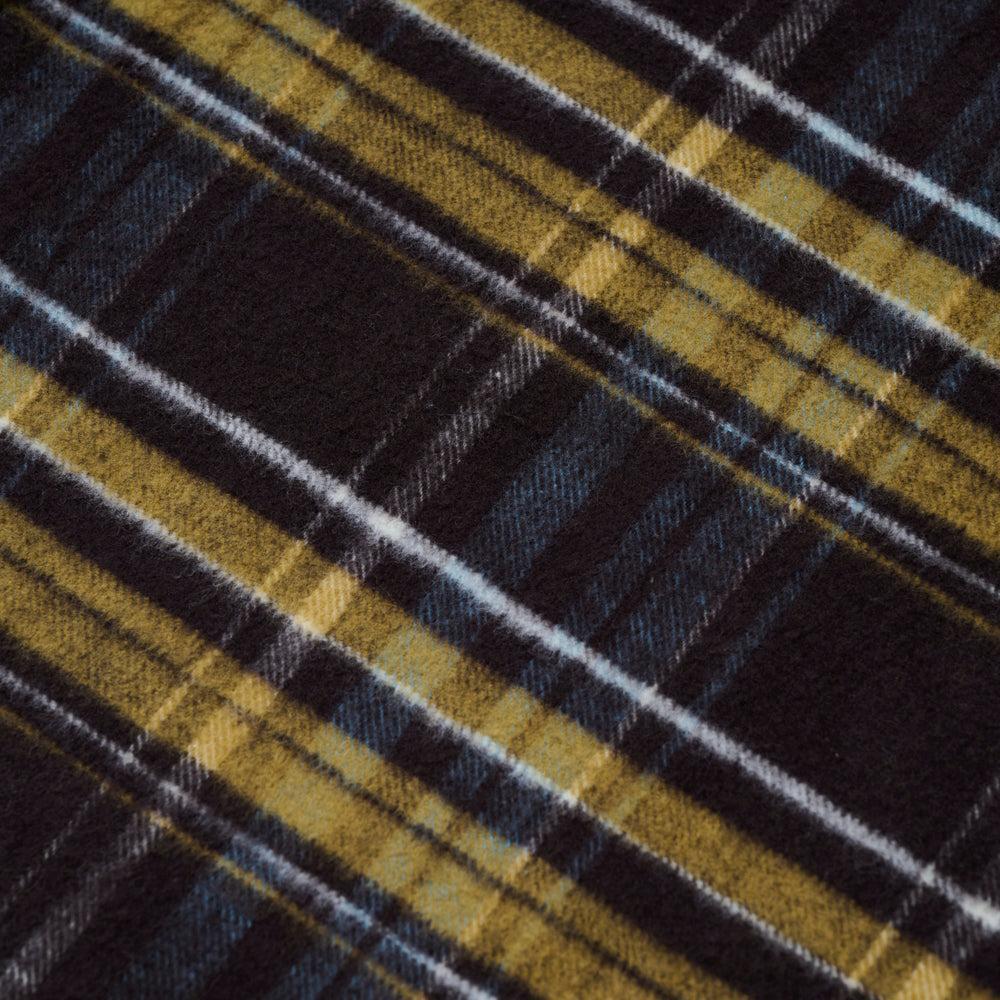 Pherrow's Flannel Shirt Black x Blue-Shirt-Clutch Cafe