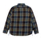 Pherrow's Flannel Shirt Black x Blue-Shirt-Clutch Cafe