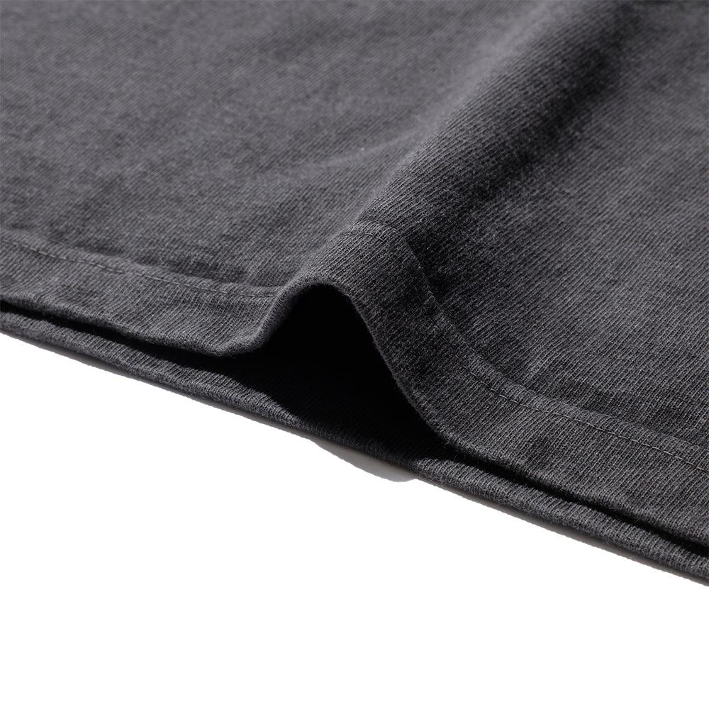Pherrow's Heavyweight Pocket Tee Faded Black-T-Shirt-Clutch Cafe