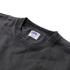 Pherrow's Heavyweight Pocket Tee Faded Black-T-Shirt-Clutch Cafe