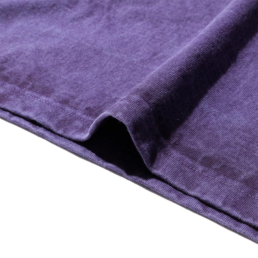 Pherrow's Heavyweight Pocket Tee Faded Purple-T-Shirt-Clutch Cafe