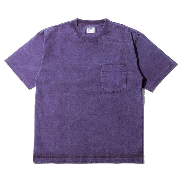 Pherrow's Heavyweight Pocket Tee Faded Purple-T-Shirt-Clutch Cafe