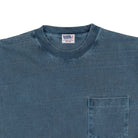 Pherrow's Heavyweight Pocket Tee Steel Blue-T-Shirt-Clutch Cafe
