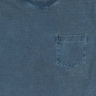 Pherrow's Heavyweight Pocket Tee Steel Blue-T-Shirt-Clutch Cafe