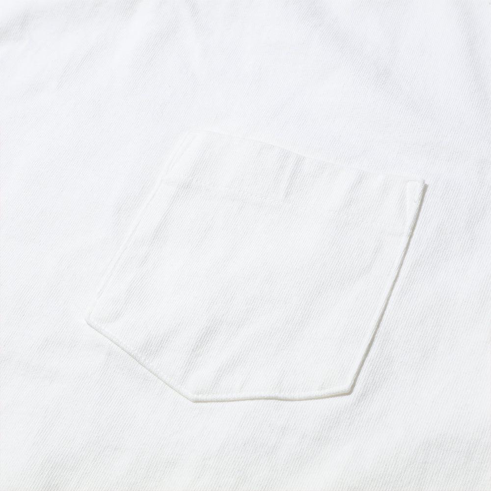 Pherrow's Heavyweight Pocket Tee White-T-Shirt-Clutch Cafe