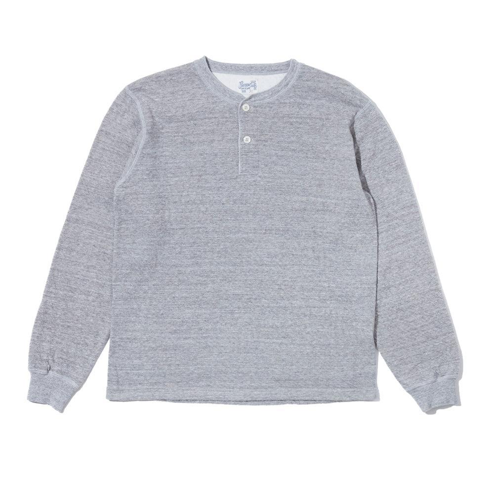 Pherrow's Henley L/S Heather Grey-Henley-Clutch Cafe