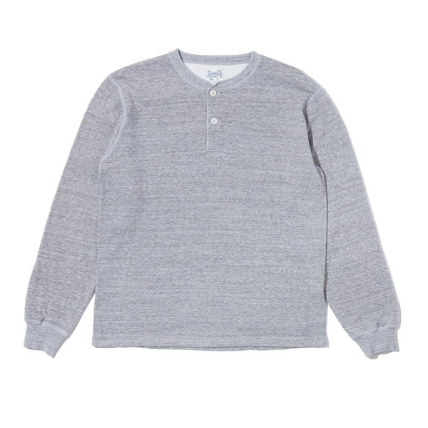 Pherrow's Henley L/S Heather Grey-Henley-Clutch Cafe