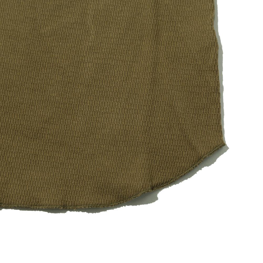 Pherrow's High-Light Thermal Olive-Thermal Knit-Clutch Cafe