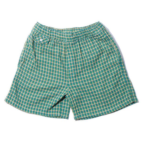 Pherrow's Knitted Shorts Green Base-Shorts-Clutch Cafe