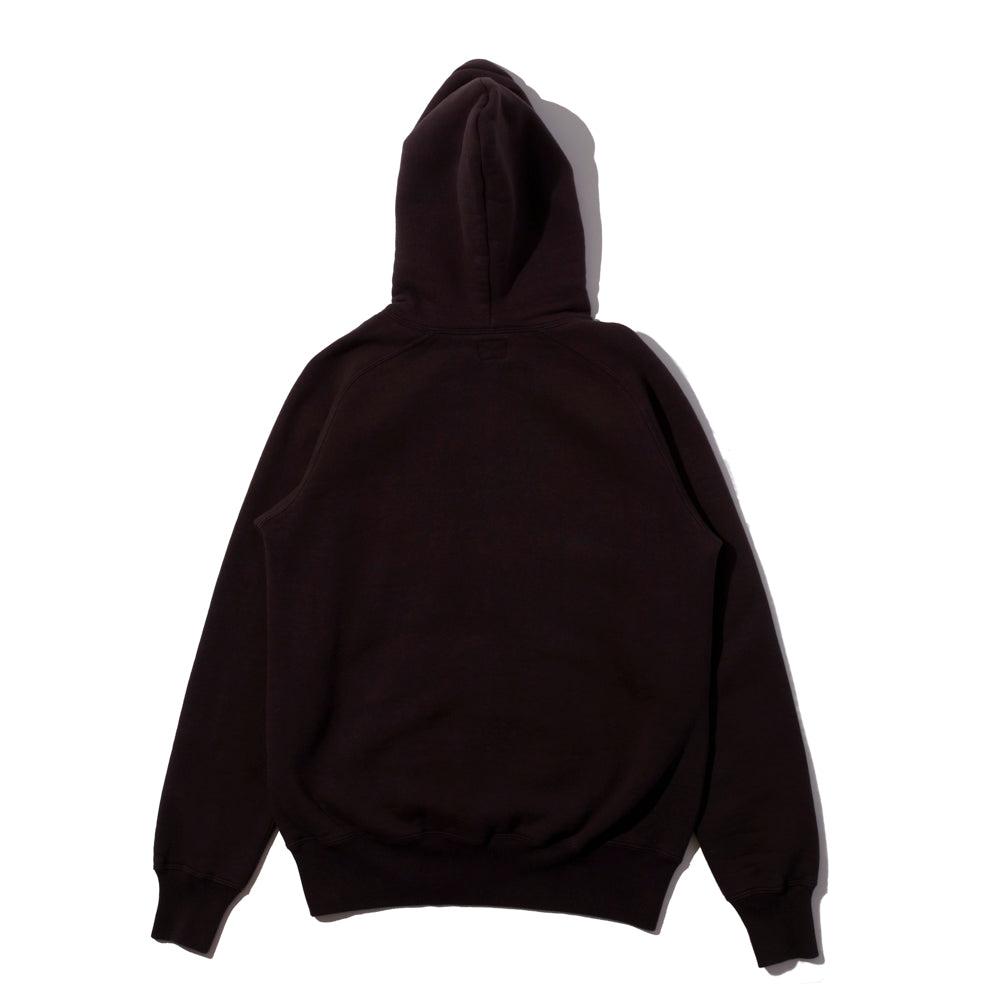 Pherrow's Loopwheel Hooded Sweatshirt Black-Hooded Sweatshirt-Clutch Cafe