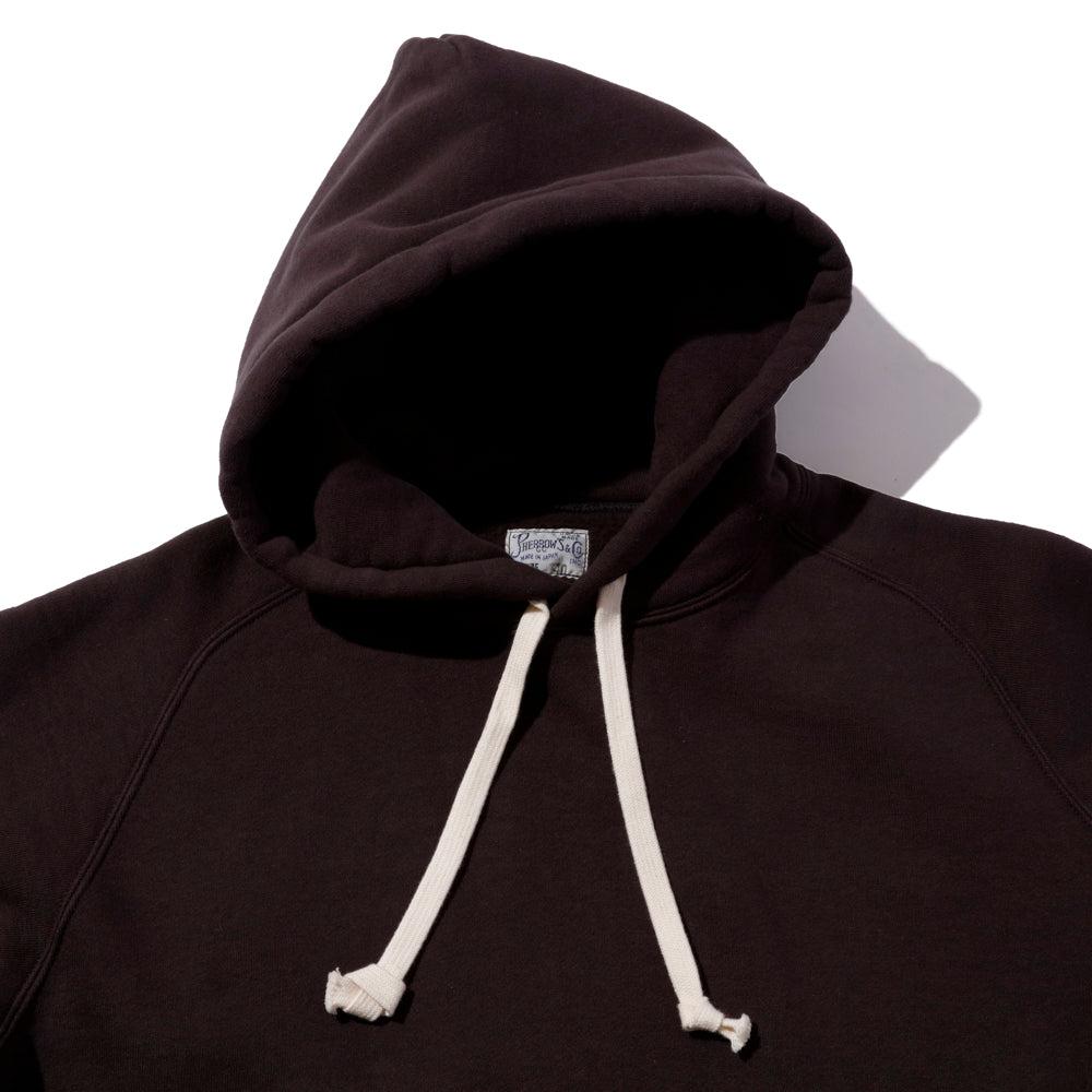 Pherrow's Loopwheel Hooded Sweatshirt Black-Hooded Sweatshirt-Clutch Cafe