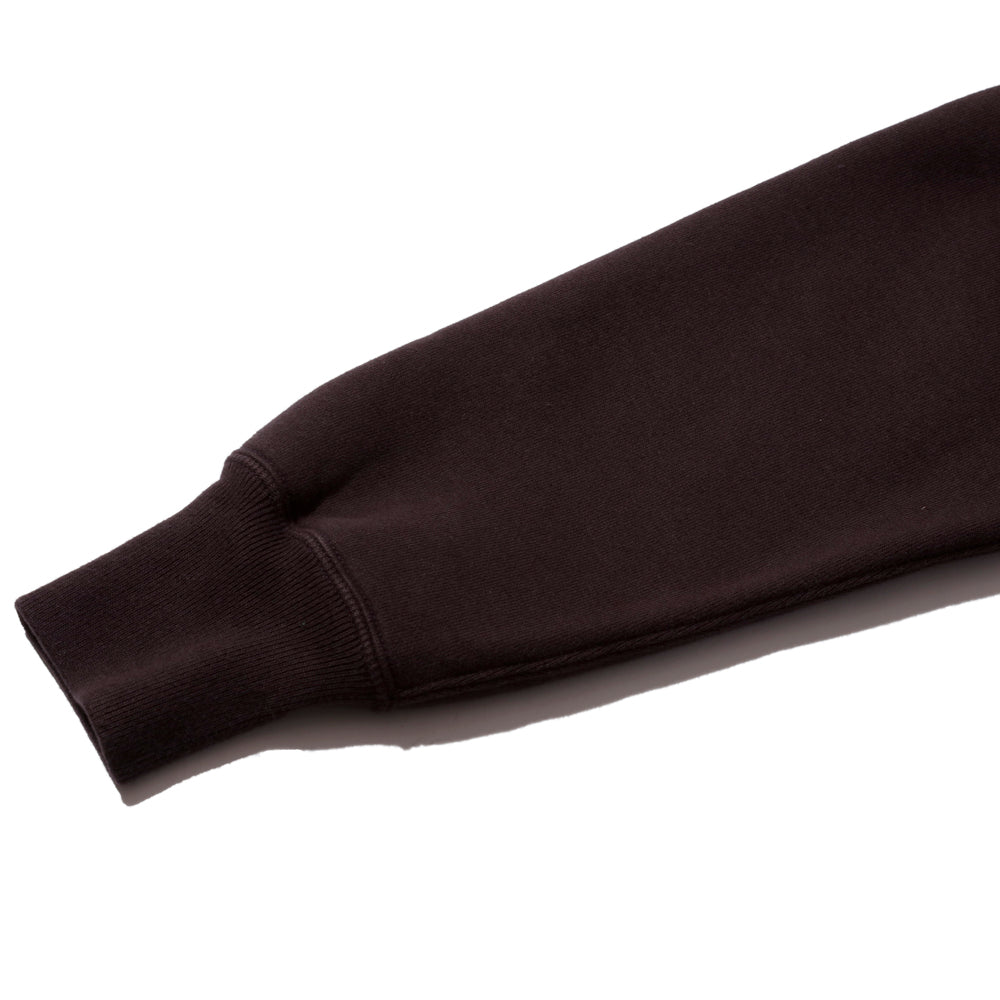 Pherrow's Loopwheel Hooded Sweatshirt Black-Hooded Sweatshirt-Clutch Cafe