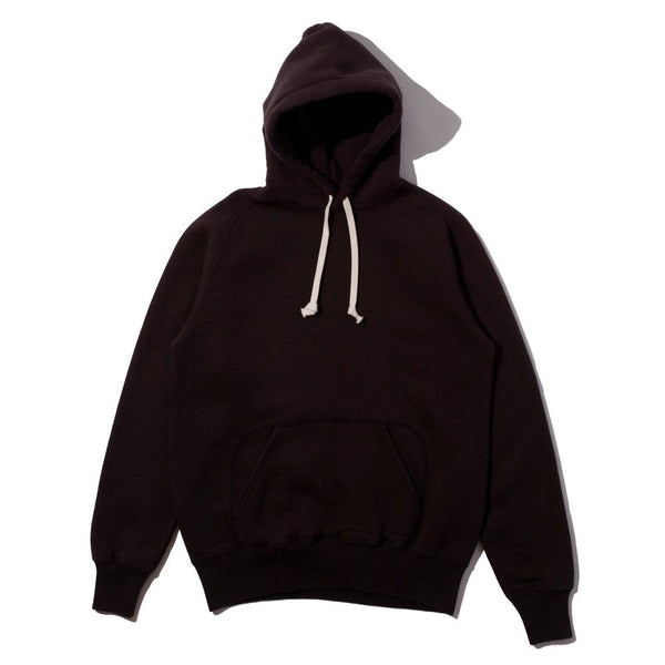 Pherrow's Loopwheel Hooded Sweatshirt Black-Hooded Sweatshirt-Clutch Cafe