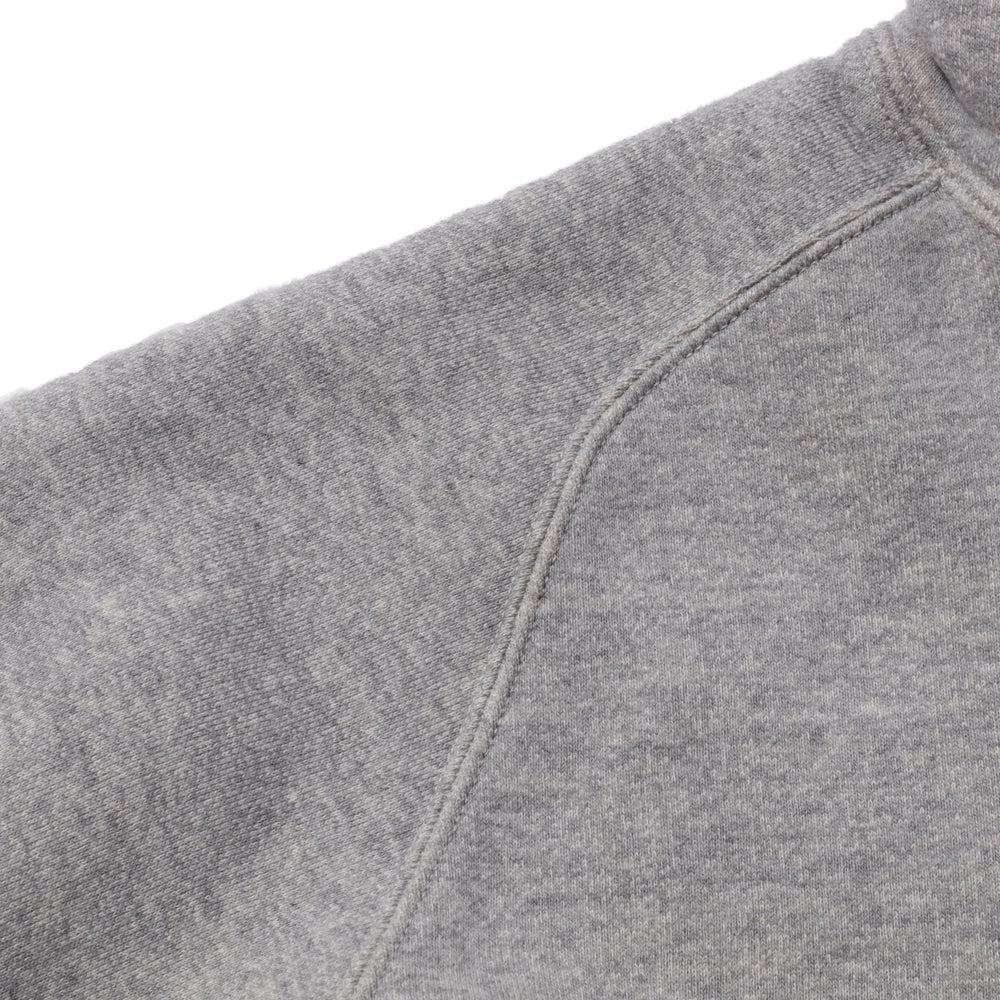 Pherrow's Loopwheel Hooded Sweatshirt Heather Grey-Hooded Sweatshirt-Clutch Cafe