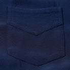 Pherrow's Open Collar Shirt Navy-Shirt-Clutch Cafe