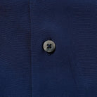 Pherrow's Open Collar Shirt Navy-Shirt-Clutch Cafe