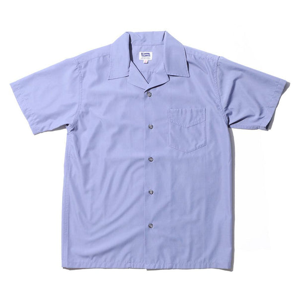 Pherrow's Open Collar Shirt Purple-Shirt-Clutch Cafe
