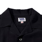 Pherrow's Open Collar Shirt S. Black-Shirt-Clutch Cafe