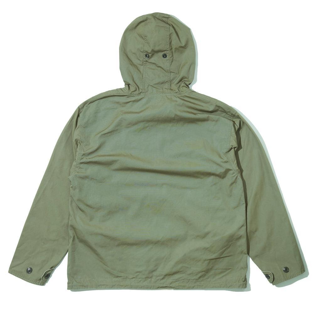 Pherrow's PM42-Short Reversible Smock Olive/White-Smock-Clutch Cafe