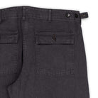 Pherrow's PUP-H HBT Fatigue Pants Black-Trousers-Clutch Cafe