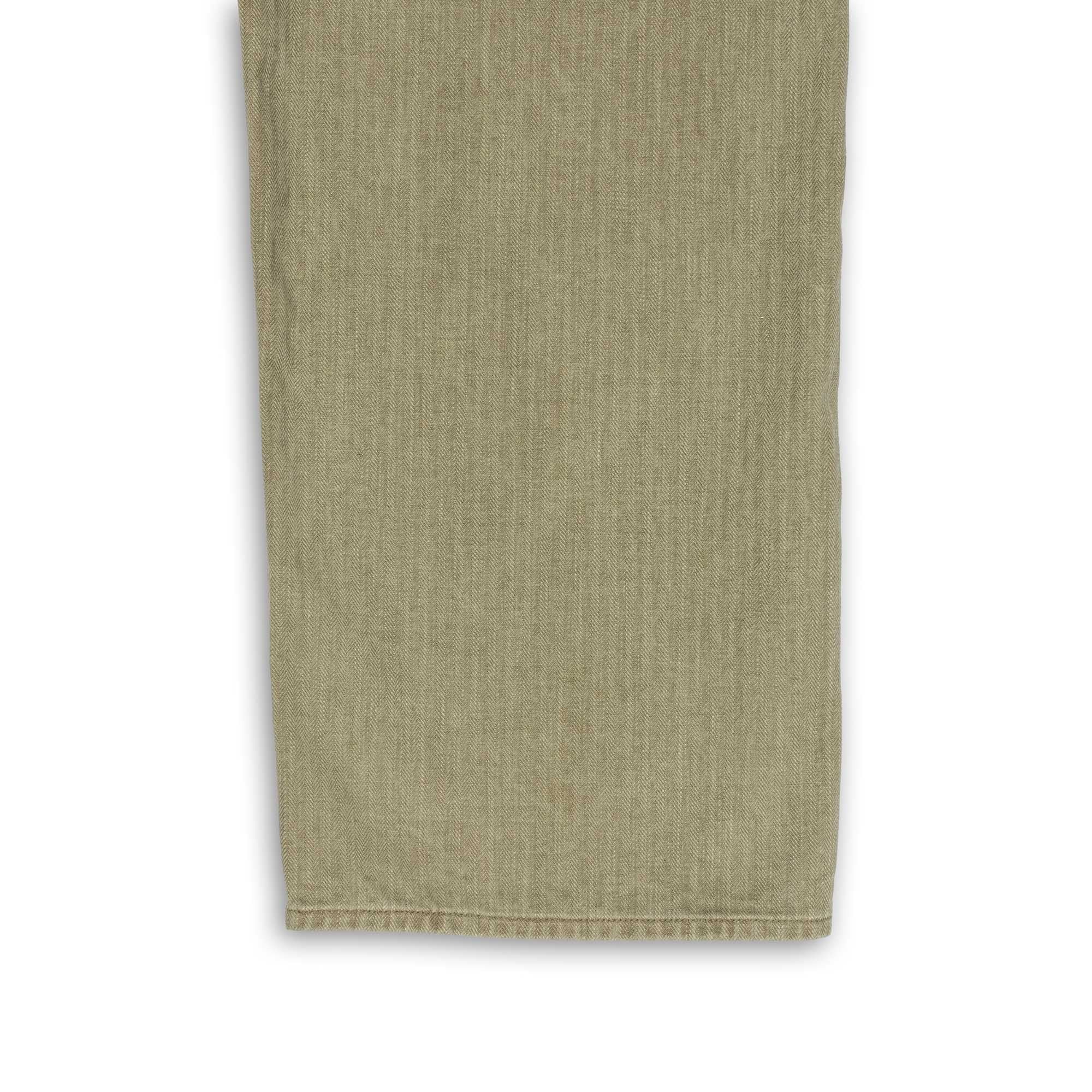 Pherrow's PUP-H HBT Fatigue Pants Olive-Trousers-Clutch Cafe