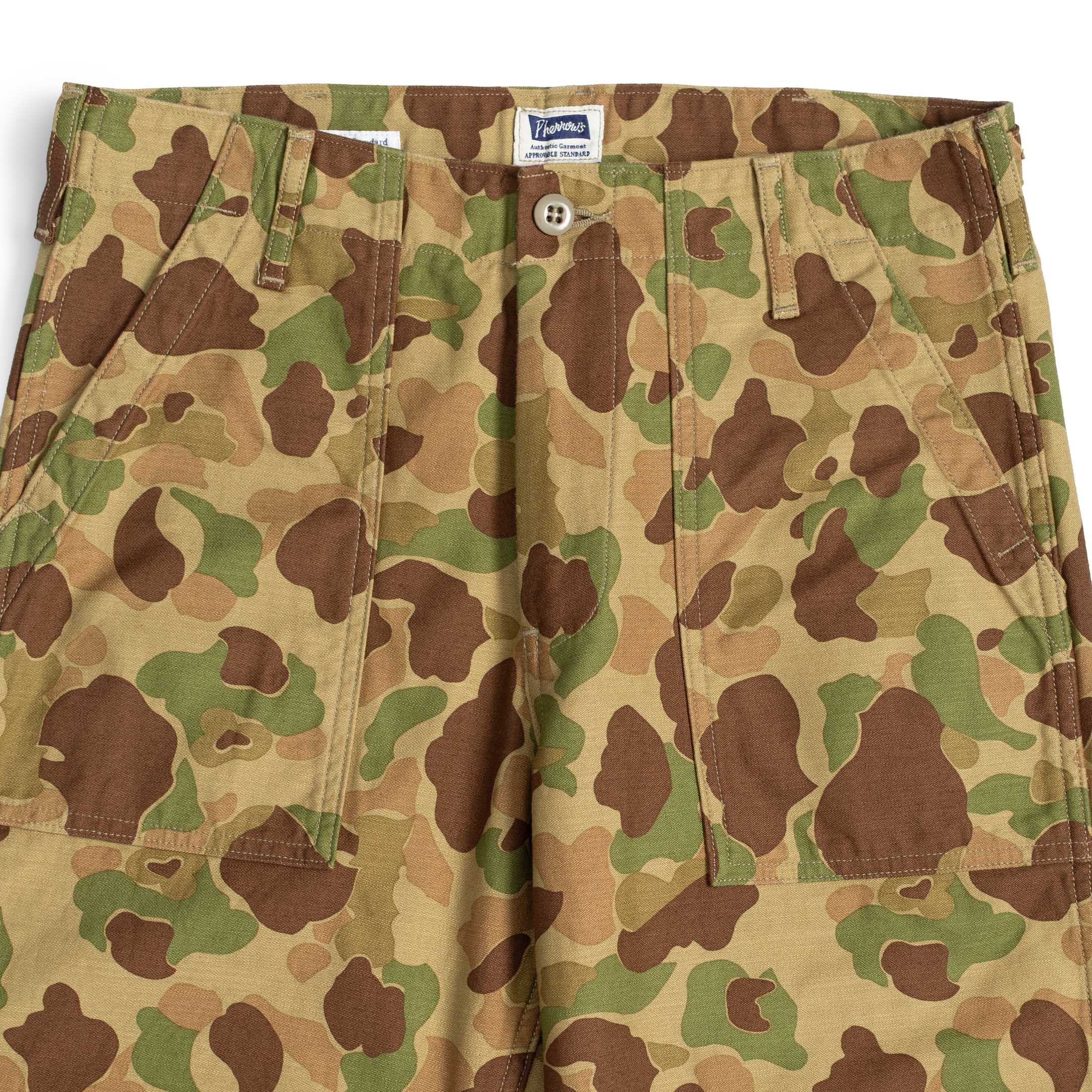 Pherrow's PUP1 Baker Pants Hunter Camo-Trousers-Clutch Cafe