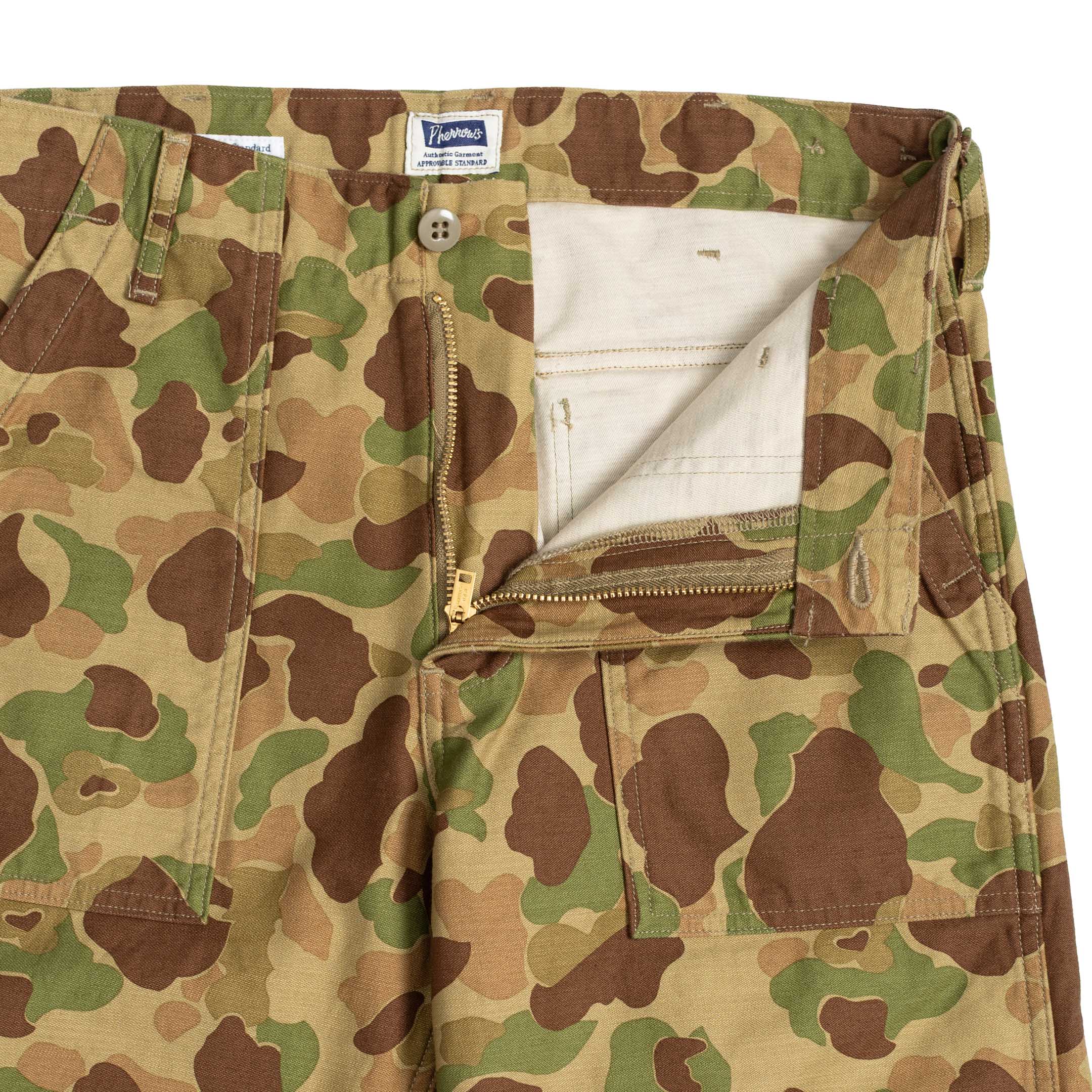 Pherrow's PUP1 Baker Pants Hunter Camo-Trousers-Clutch Cafe