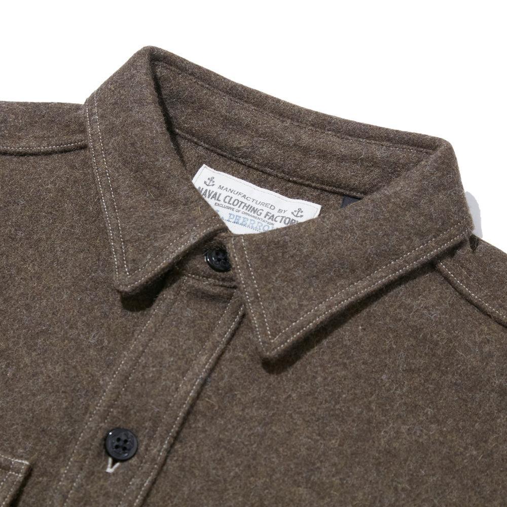 Pherrow's P.30 CPO Shirt Olive-Shirt-Clutch Cafe