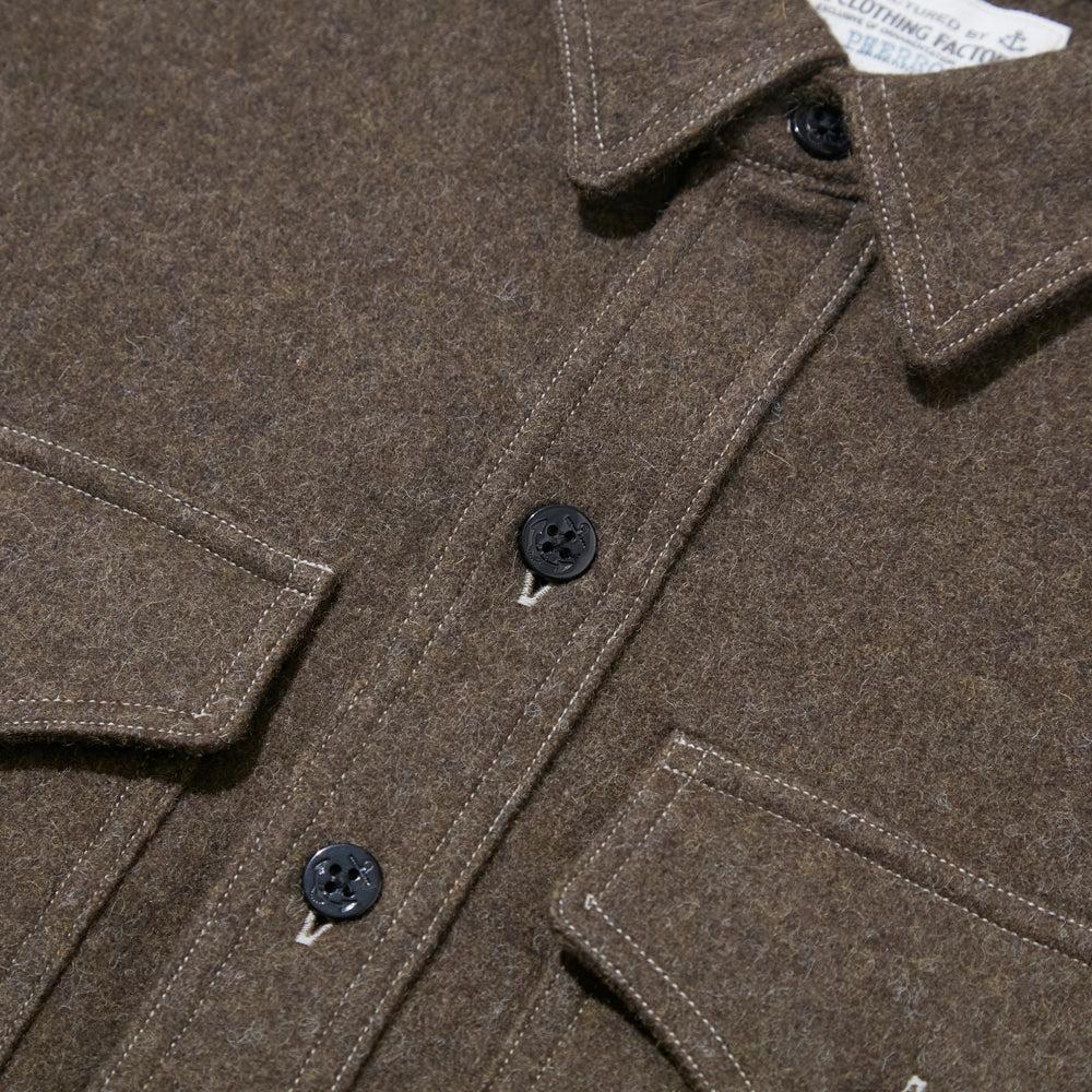 Pherrow's P.30 CPO Shirt Olive-Shirt-Clutch Cafe