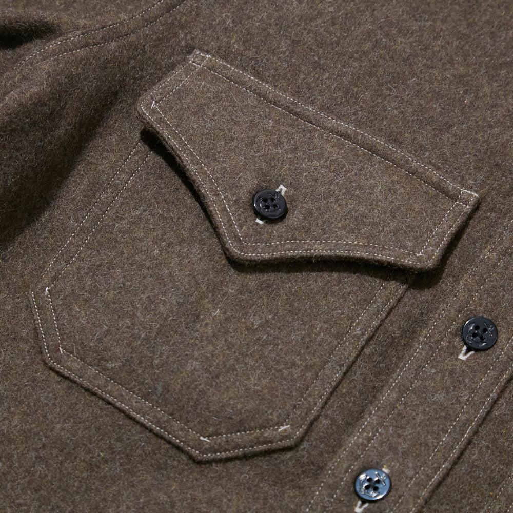 Pherrow's P.30 CPO Shirt Olive-Shirt-Clutch Cafe