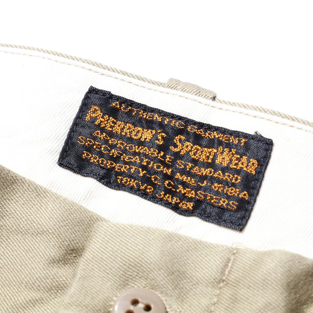 Pherrow's Pleated Shorts Beige-Shorts-Clutch Cafe